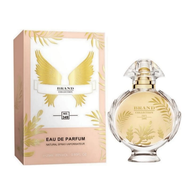 عطر جیبی حجم 25 میل شماره 349 گپاکورابان المپیا سولار برند کالکشن - Brand Collection