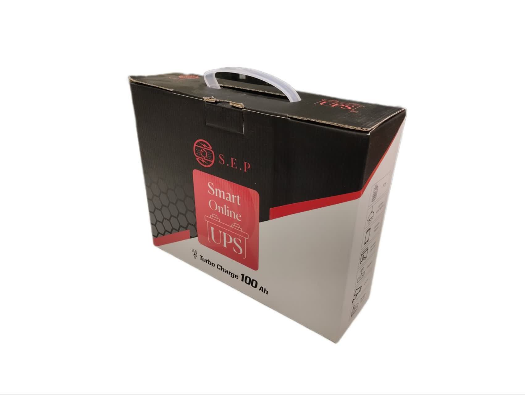 برق اضطراری دوربین مداربسته IPS برند S.E.P مدل NPS-120EP