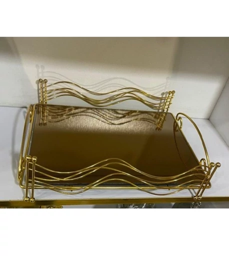 سینی موج دریا کف آینه (پست پیشتاز پس کرایه)