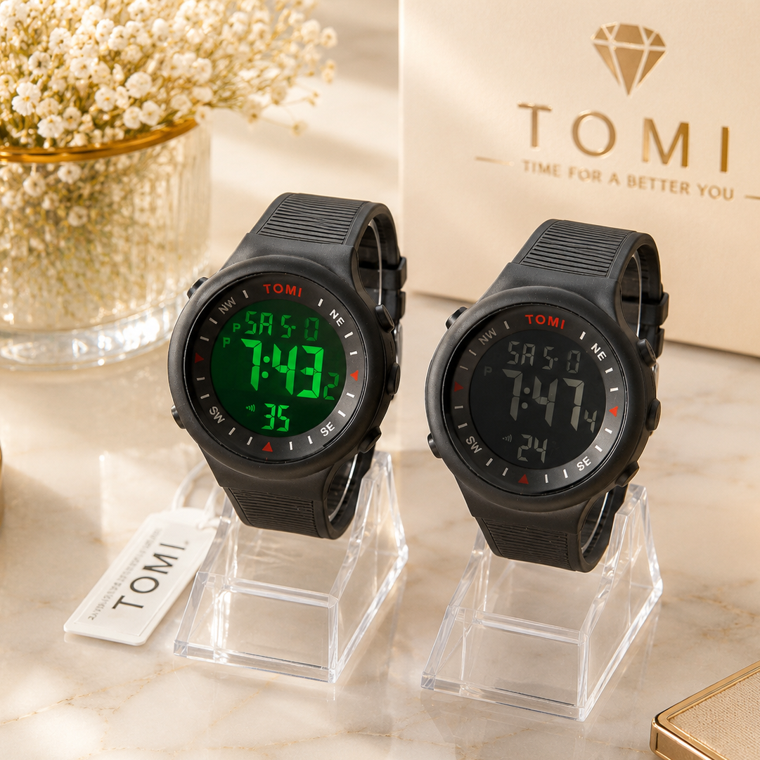 ساعت دیجیتال اسپرت TOMI مشکی