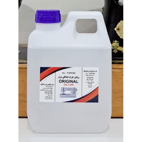 روغن نیم لیتری درجه یک بدون رنگ و بو با بسته بندی محکم و شیک