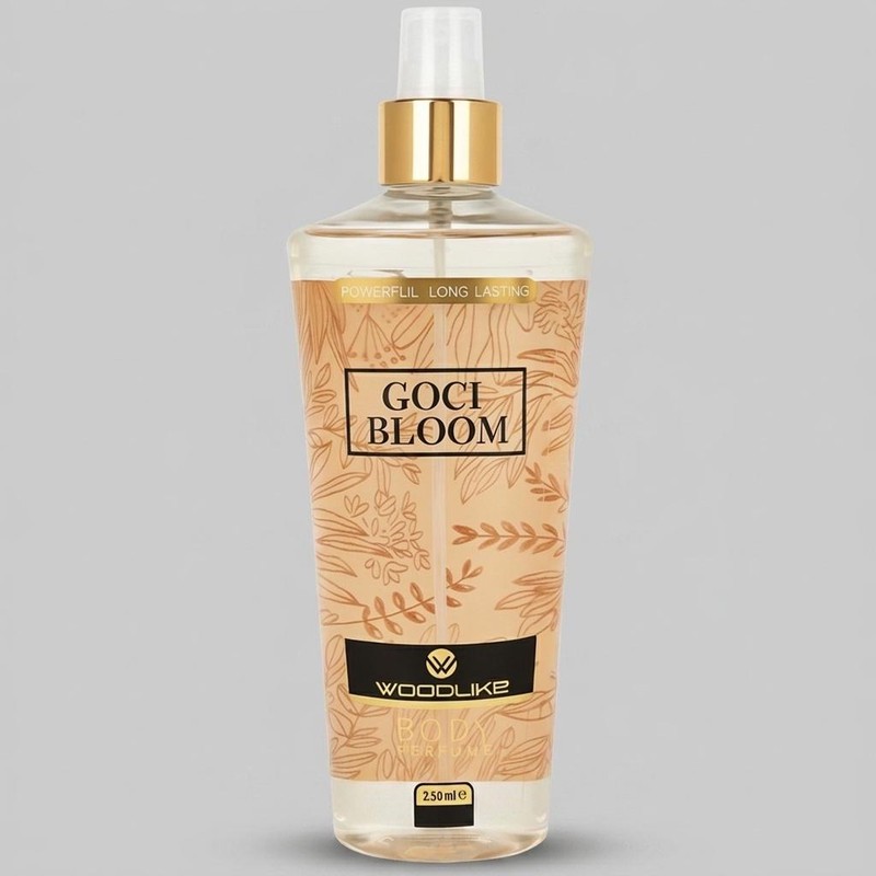 بادی اسپلش زنانه وودلایک مدل GOCI BLOOM حجم 250 میلی لیتر