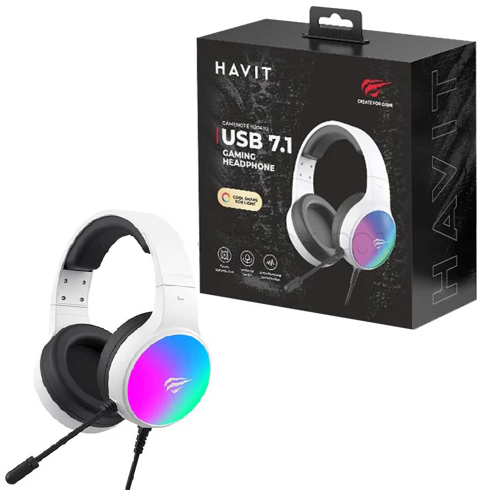 هدست سیم دار گیمینگ هویت مدل HAVIT H2043U
