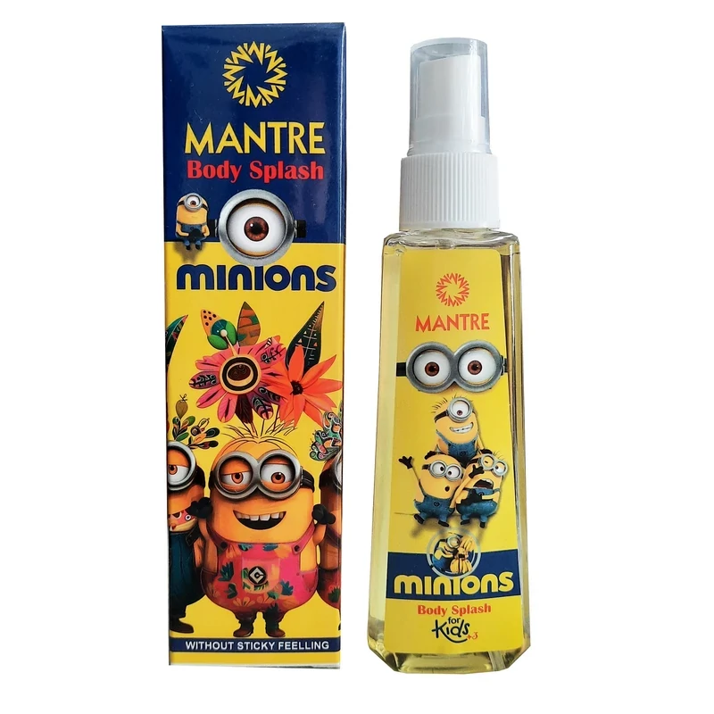 بادی اسپلش کودک مانتره مدل مینیون ها MINIONS با حجم 80 میلی لیتر