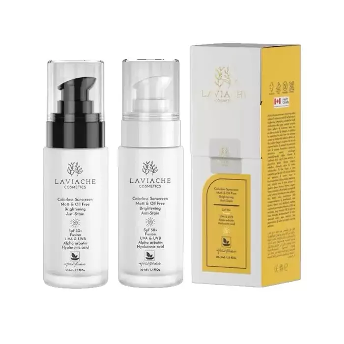 کرم ضد آفتاب بی رنگ spf50+ فیوژن واتر لاویاچه