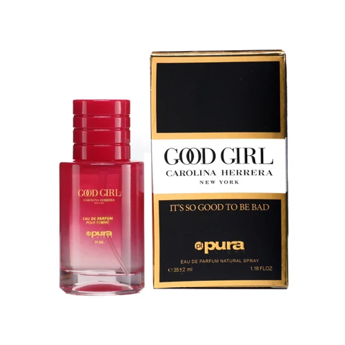ادوپرفیوم مینیاتوری زنانه پورا مدل Good GIRL حجم 35 میل