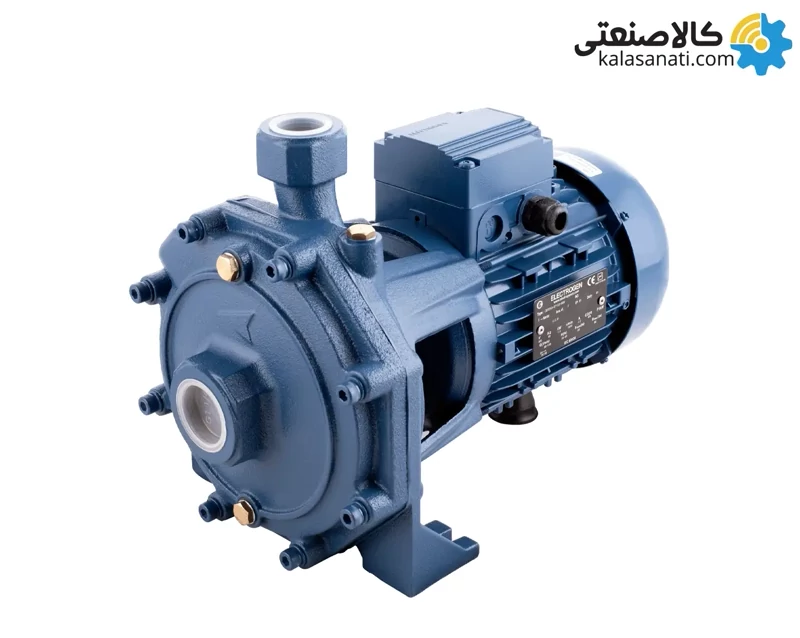 پمپ آب دو اسب سه فاز بشقابی الکتروژن دو پروانه مدل CBT210
