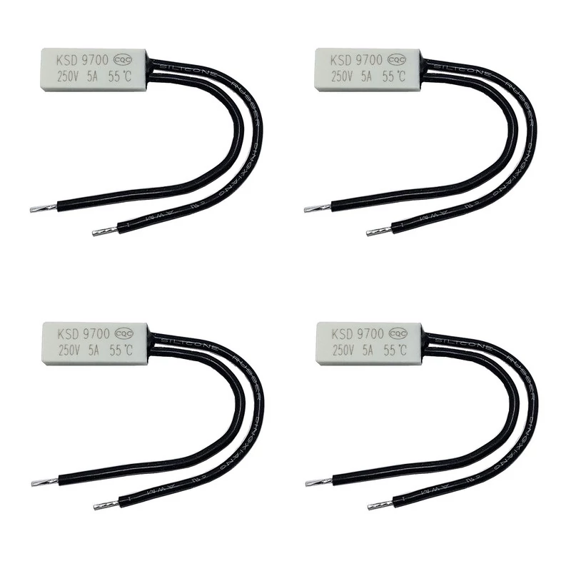 ترموسوئیچ حرارتی 70 درجه 5 آمپر NC کد KSD-9700