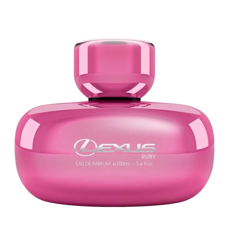 ادو پرفیوم زنانه لکسوس صورتی مدل رابی رودیر حجم 100میل eau de parfum LEXUS Ruby