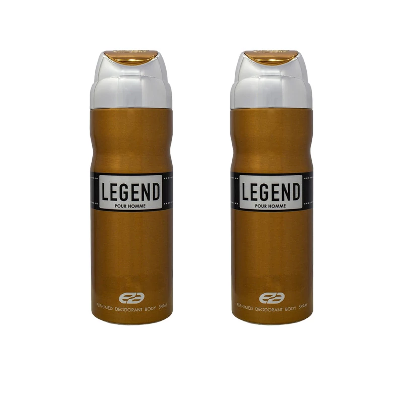 اسپری خوشبو کننده بدن عماد ارا مردانه مدل لجند body spray legend pour homme حجم 200 میلی لیتر