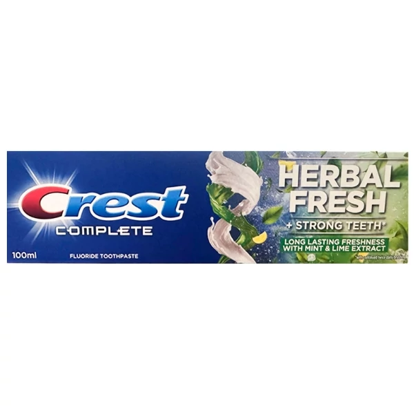 خمیر دندان کرست مدل Herbal Fresh 7 حاوی عصاره نعناع 100 میل