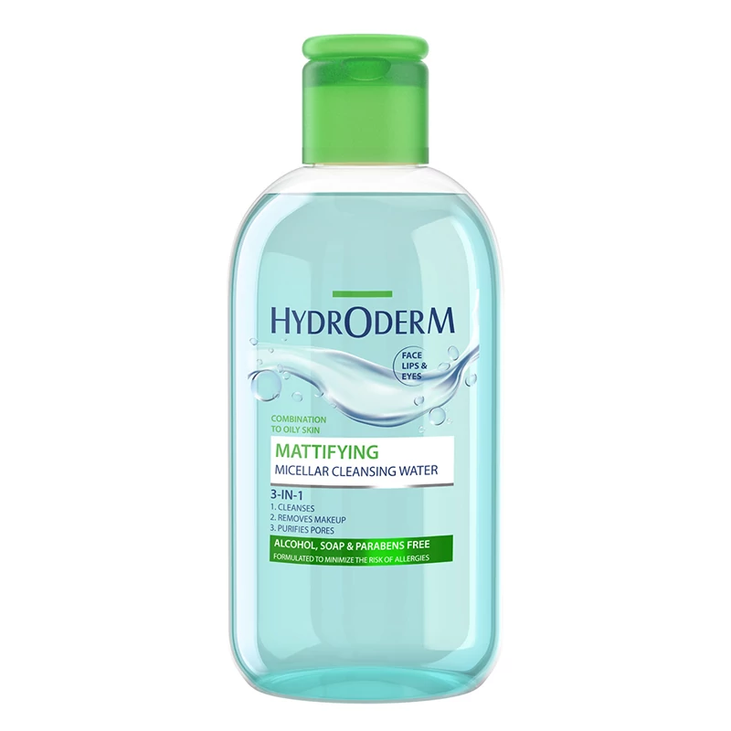 پاک کننده میسلار 3 در 1 پوست خشک هیدرودرم Hydrating Micellar Cleansing Water Hydroderm