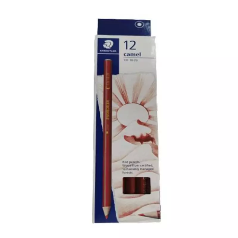 مداد قرمز استدلر مدل Camel که 10-29 131 بسته 3 عددی RYR