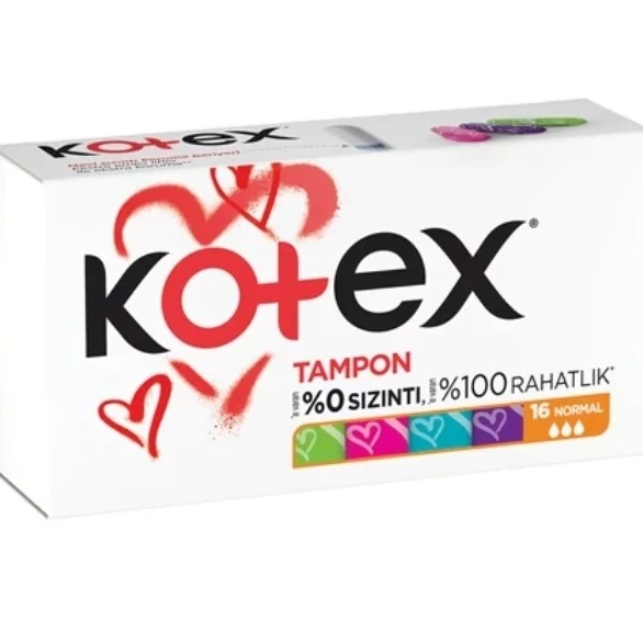 نوار بهداشتی انگلیسی کوتکس Kotex Normal جذب سریع بسته 35 عددی