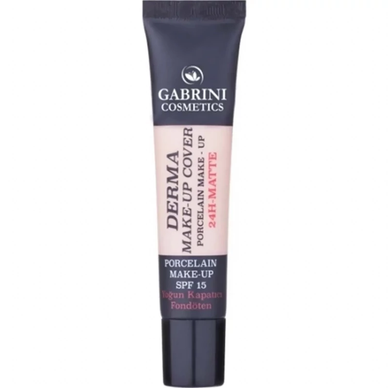 کرم پودر گابرینی شماره 102 مدل درما spf 15 حجم 40 میل