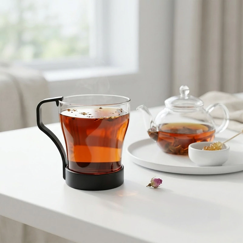 فنجان پاشاباغچه مدل Barista کد 420842 مجموعه 2 عددی