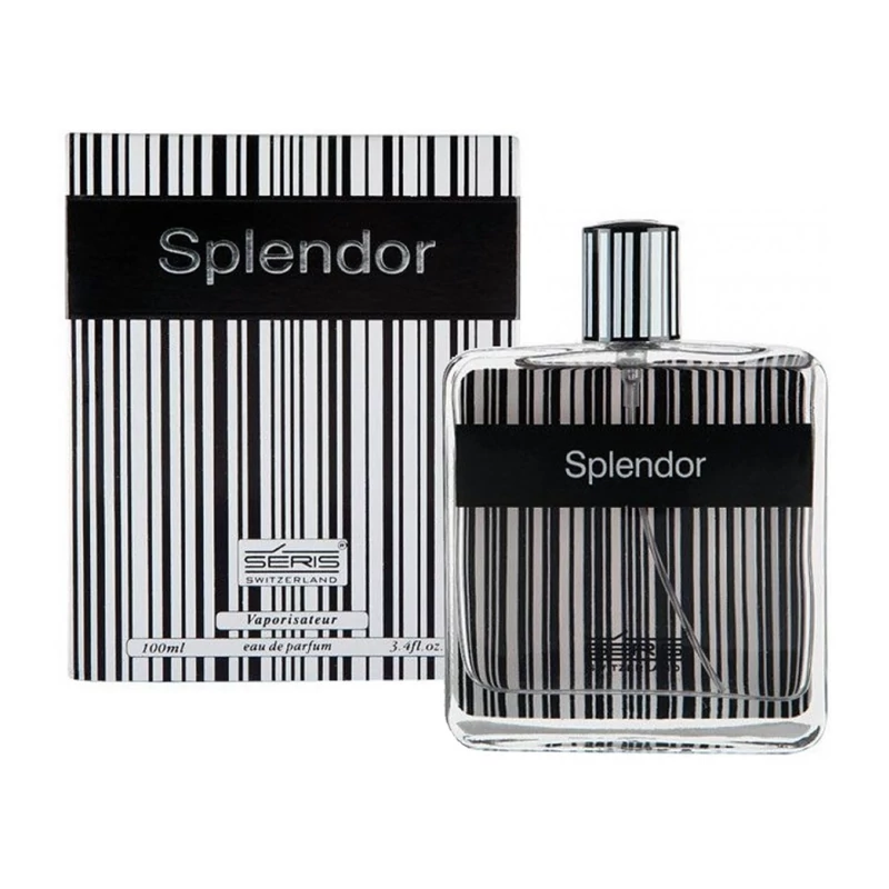 ادکلن اسپلندور بلک مشکی Splendor Black
 اصل و اورجینال بارکد دار  (100 میل )