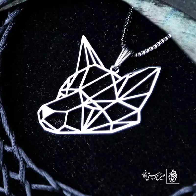 گردنبند گرگ کد 227 (استیل ضدحساسیت) (نیاز به ویرایش)