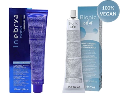 بیونیک 1.0 رنگ مو مشکی اینبریا بدون آمونیاک (Inebrya Bionic Hair Color Cream 100 ml)