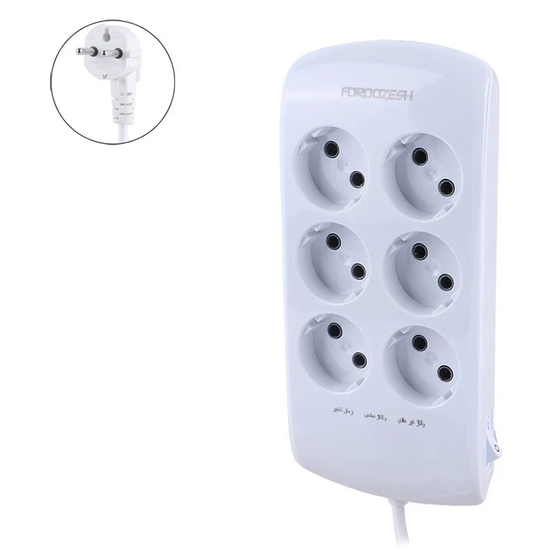 محافظ برق دیجیتال کامپیوتر و صوتی تصویری 6 خانه فروزش Lotus LT600