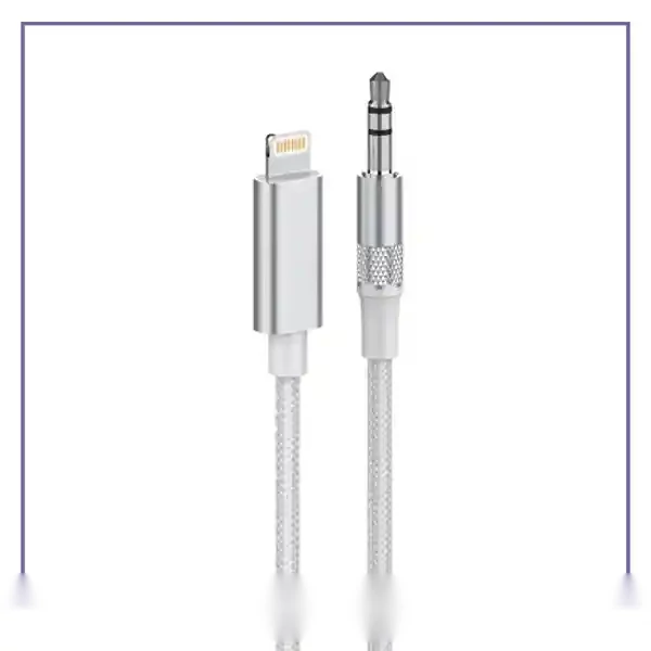 کابل تبدیل لایتنینگ به جک 3.5 میلیمتری 2 متر الدینیو Ldnio Lightning To 3.5MM Audio Cable LS-Y82I - مشکی