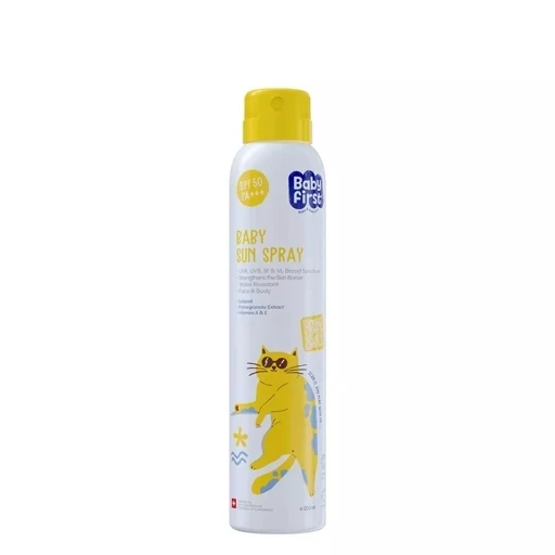 اسپری ضدآفتاب کودک بیبی فرست SPF 50