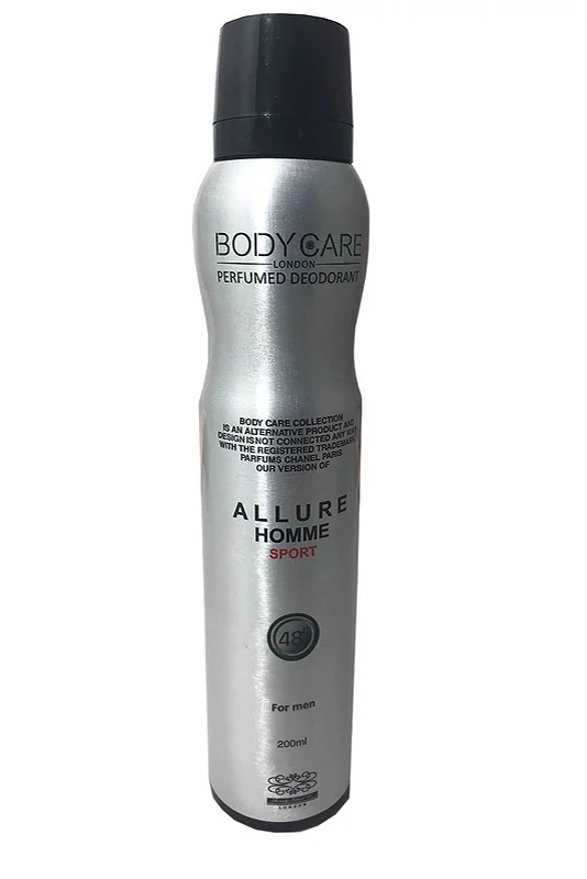 اسپری خوشبو کننده بدن مردانه الور هوم ALLURE HOMME بادی کر 200 میل