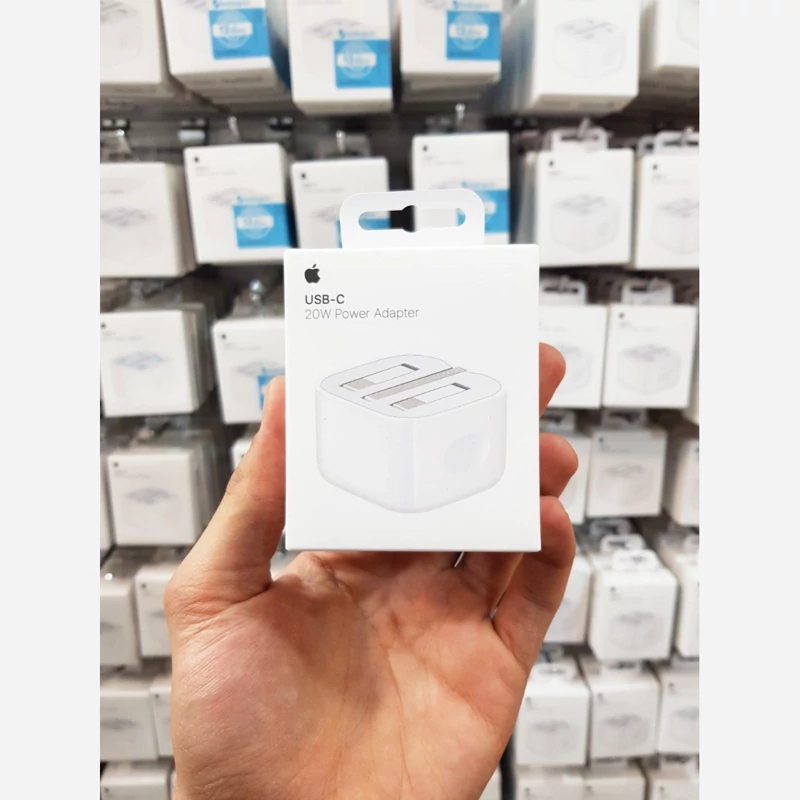 شارژر دیواری 20 وات 12 پین اپل  Apple USB-C 20W Power Adapter  سه شاخه