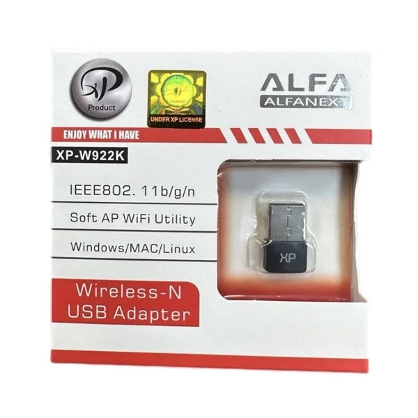 کارت شبکه اکسترنال USB ایکس پی مدل xp-w922n 