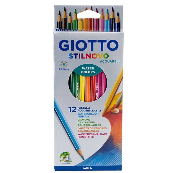 مداد رنگی ابرنگی 12 عددی جیوتو Giotto