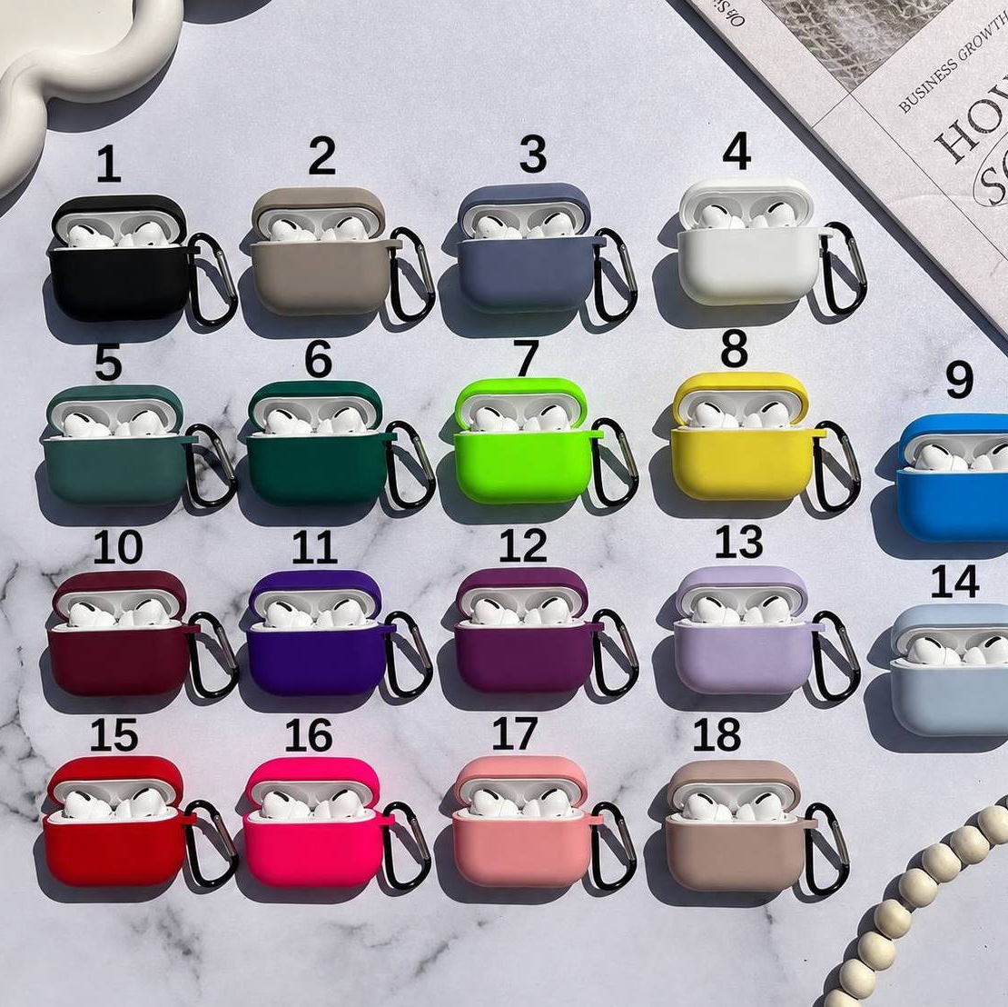 کاور ایرپاد Airpod 1-2 سیلیکونی اورجینال