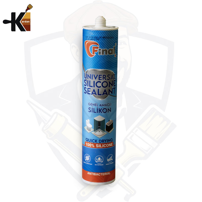 چسب سیلیکون یونیورسال 280 گرم فاینال