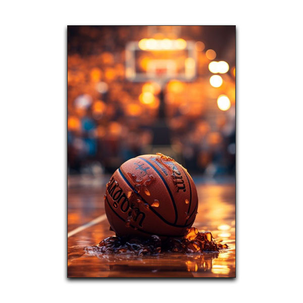 تابلو شاسی گوفی مدل ورزشی توپ بسکتبال طرح BasketBall کد DRP44