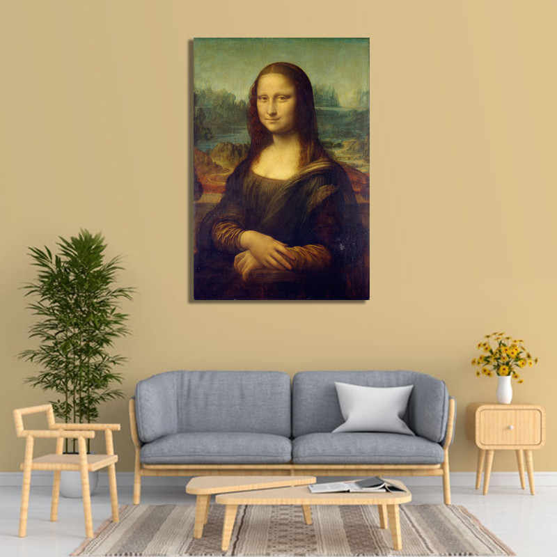 تابلو شاسی مدل براق طرح نقاشی مونالیزا اثر لئوناردو داوینچی Mona Lisa