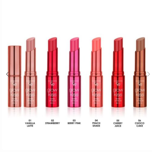 تینت لب جامد گلدن رز مدل رایحه آب گیلاس GLOW KISS 05