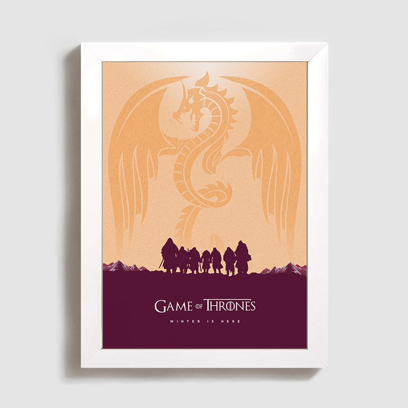 تابلو مدل game of thrones W470