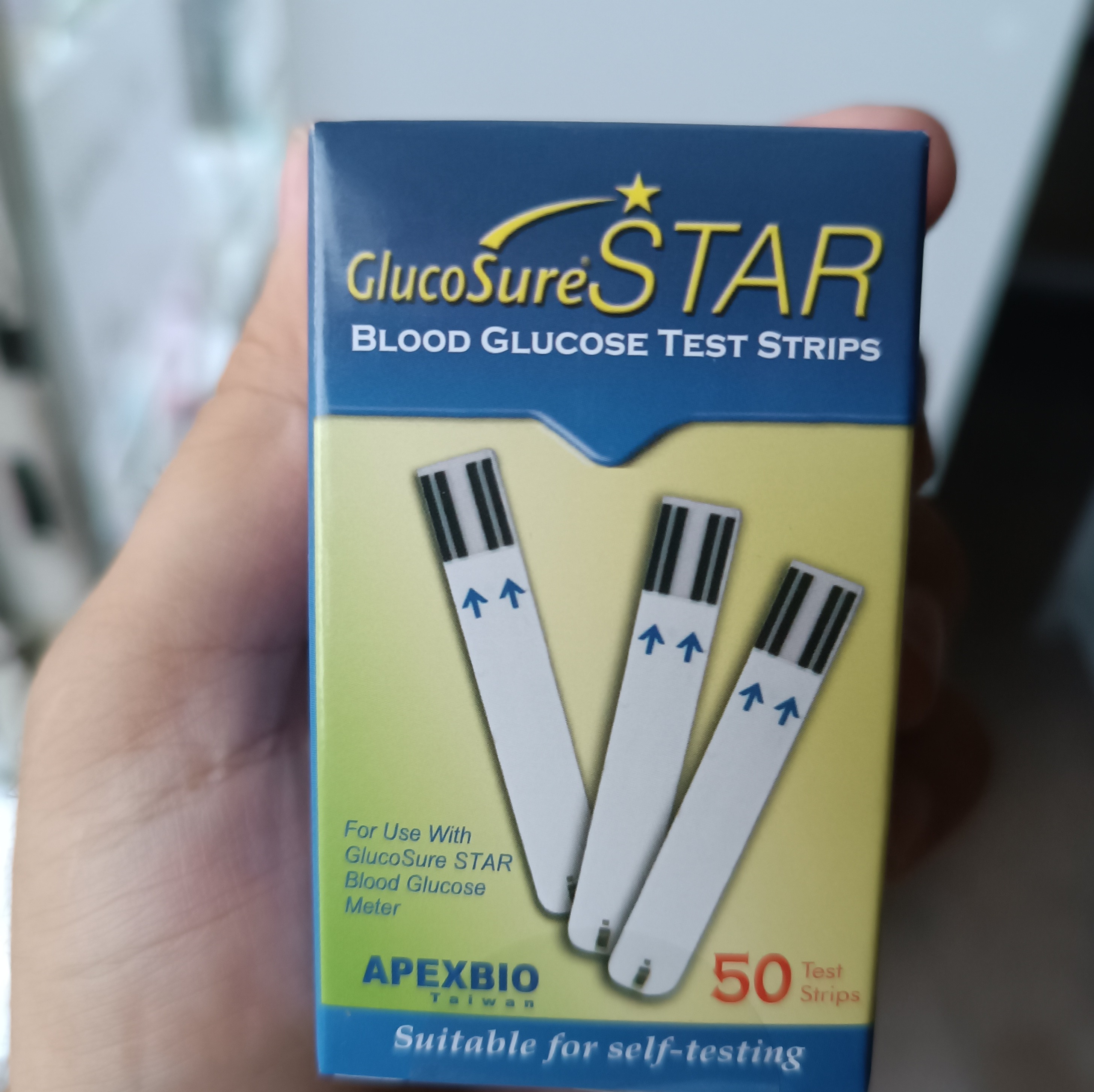 نوار قند خون گلوکوشر استار glucosure star