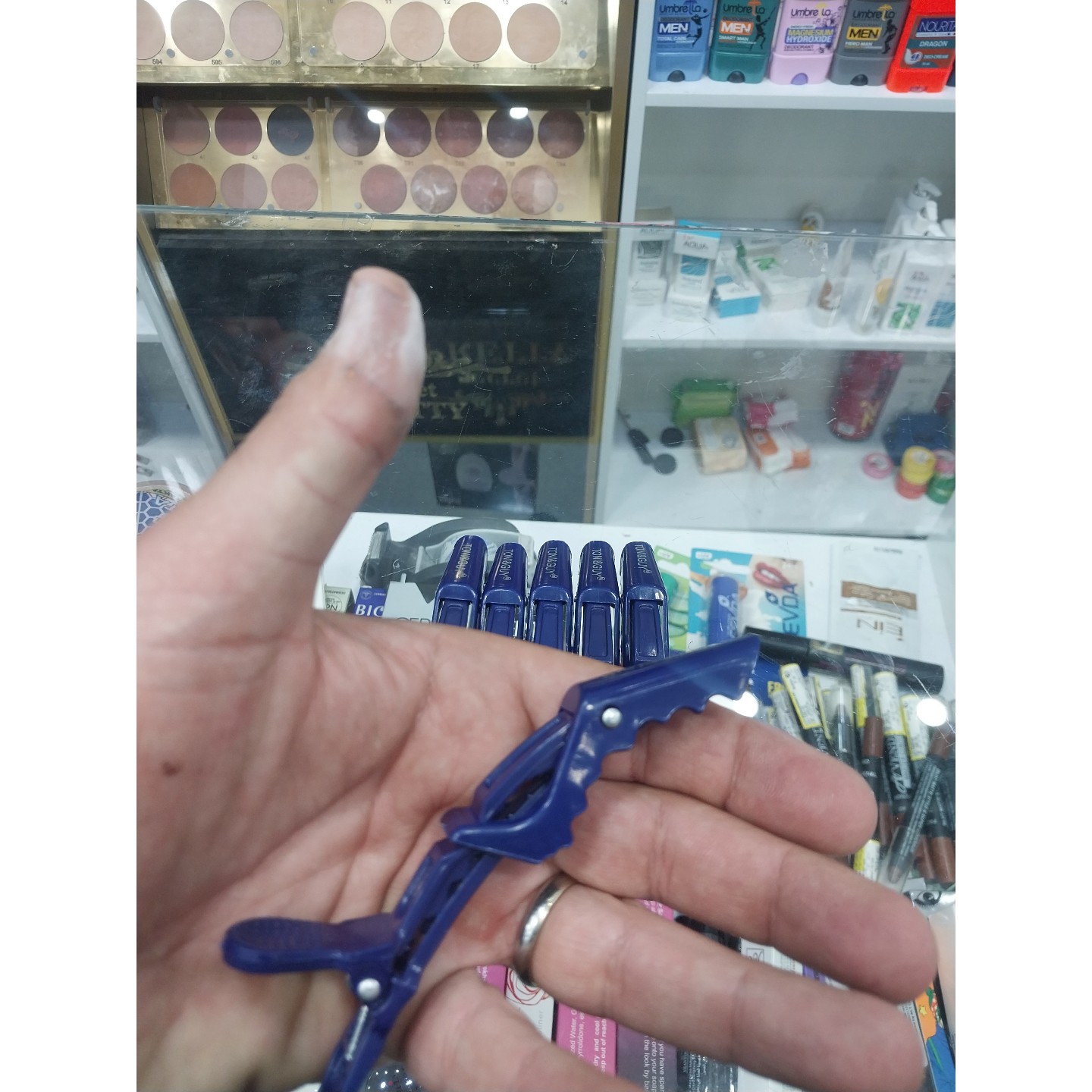 گیره مو منقاری جک دار تونی مناسب رنگ مو 