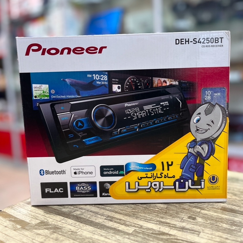 پخش پایونیر 4250bt اصلی شرکتی گارانتی دار