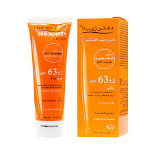 کرم ضد آفتاب رنگی +SPF63 دکتر ژیلا 50 میلی لیتر
