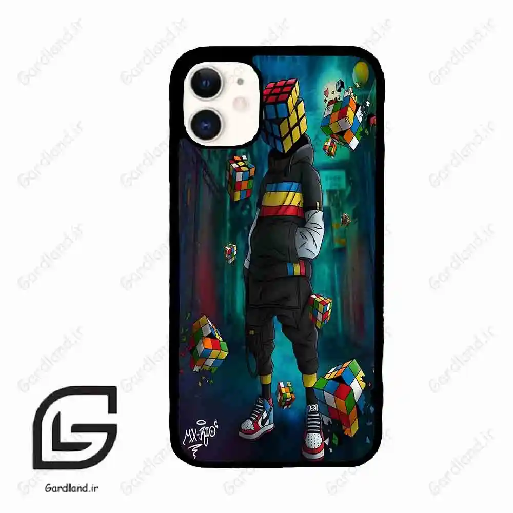قاب گوشی آیفون 11 (Iphone 11 ) طرح مکعب کد 2229 گادرلند نئو
