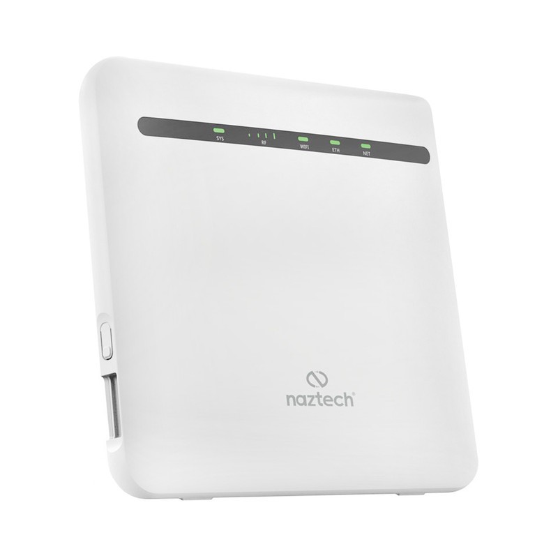 مودم روتر 4G خانگی نزتک مدل TDX1100 با پشتیبانی شبکه TD-LTE، اتصال با سیم و بی سیم، آنتن خارجی، شیار سیم کارت، رابط R...