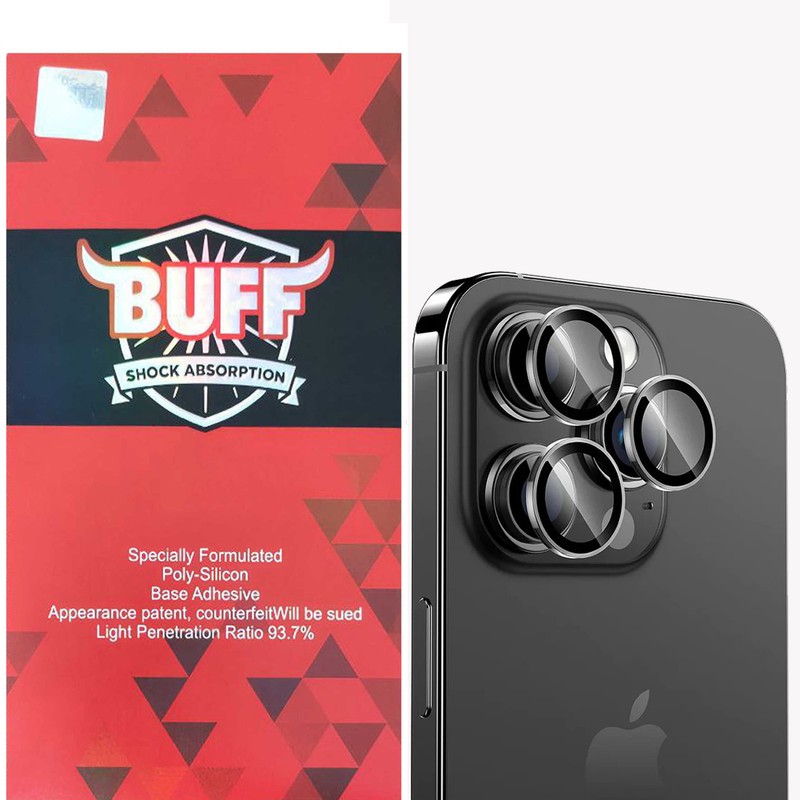 محافظ لنز دوربین بوف مدل HD-ColorLenz مناسب برای گوشی موبایل اپل iPhone 16 Pro Max 16 Pro