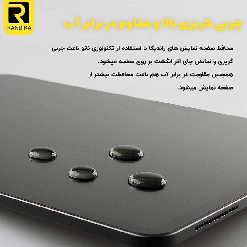 محافظ صفحه نمایش راندیکا مدل Randika Glass MIX004 مناسب برای گوشی موبایل شیائومی Redmi Note 11 بسته چهار عددی