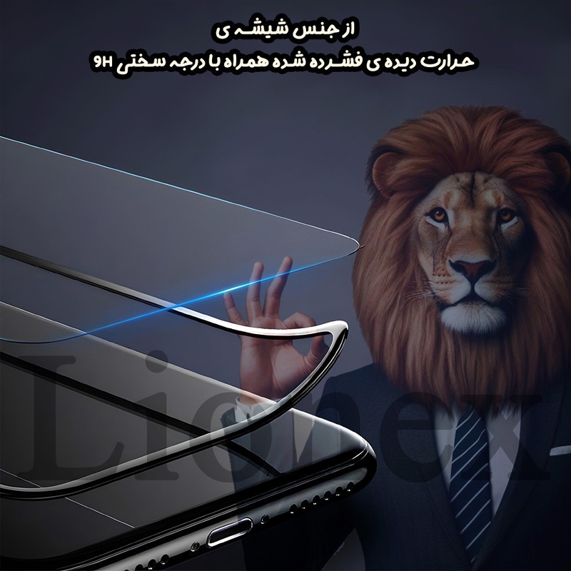 محافظ صفحه نمایش لایونکس مدل AIRNABKLI مناسب برای گوشی موبایل سامسونگ Galaxy A51 4G Galaxy A51 5G Galaxy M31s به همرا...