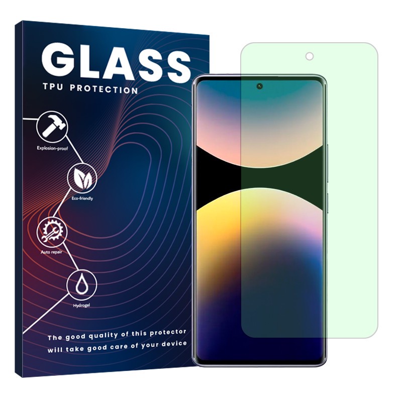 محافظ صفحه نمایش گرین لایت گلس مدل Eye Care مناسب برای گوشی موبایل شیائومی Redmi Note 14 Pro Plus 5G