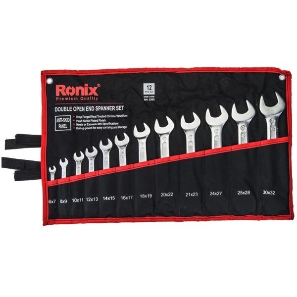 آچار تخت رونیکس مدل RH-2202 مجموعه 12 عددی