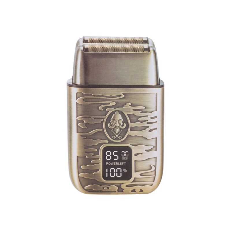 ماشین اصلاح موی صورت جی دبلیو مدل GW-9988، اصلاح به صورت صفر زن، طراحی ارگونومیک، نمایشگر LCD، منبع انرژی با کابل USB...