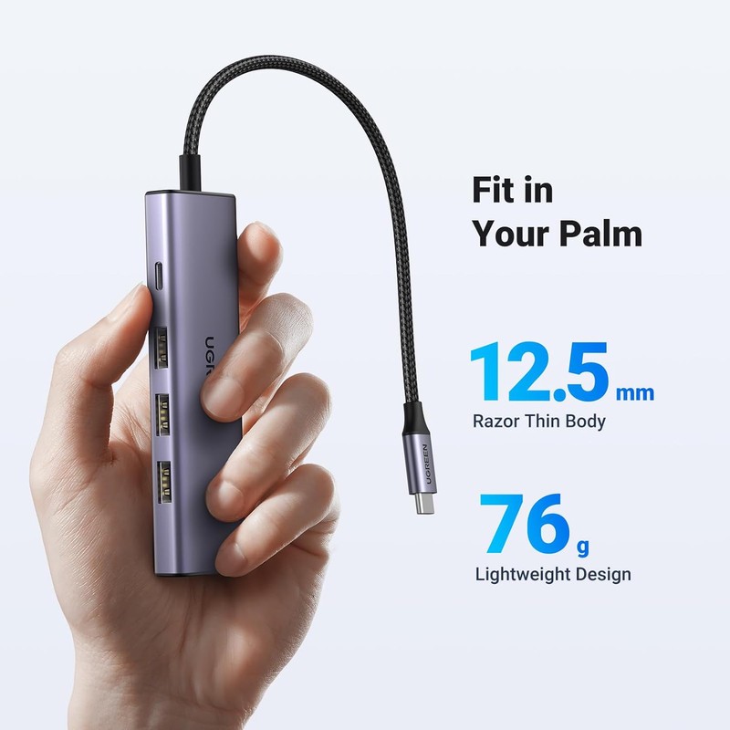 هاب 5 پورت USB 3.0 یوگرین مدل CM511-15597