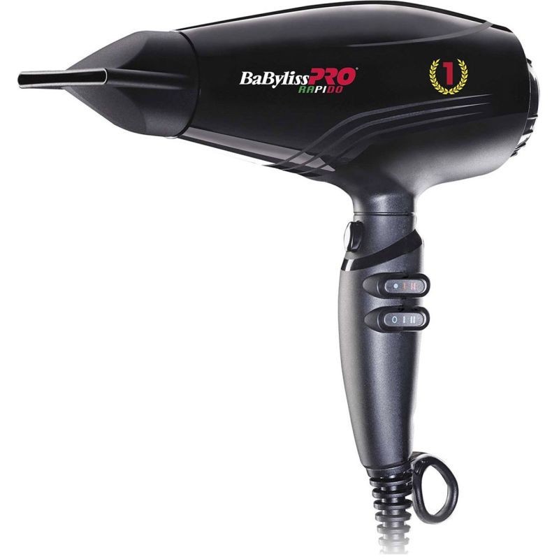 سشوار حرفه ای بابیلیس مدل BAB7000isde با موتور AC 2200 وات و تکنولوژی EDM، تنظیمات دما در سه حالت، دو سرعت، فناوری تو...